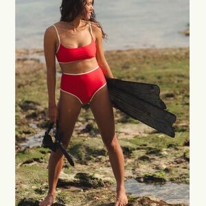 Chic Red Bikini Set for Women